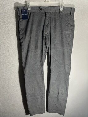 NEW Peter Millar Colt Corduroy Pants Sz 36 Crown Crafted Gale Tailored Fit Silk